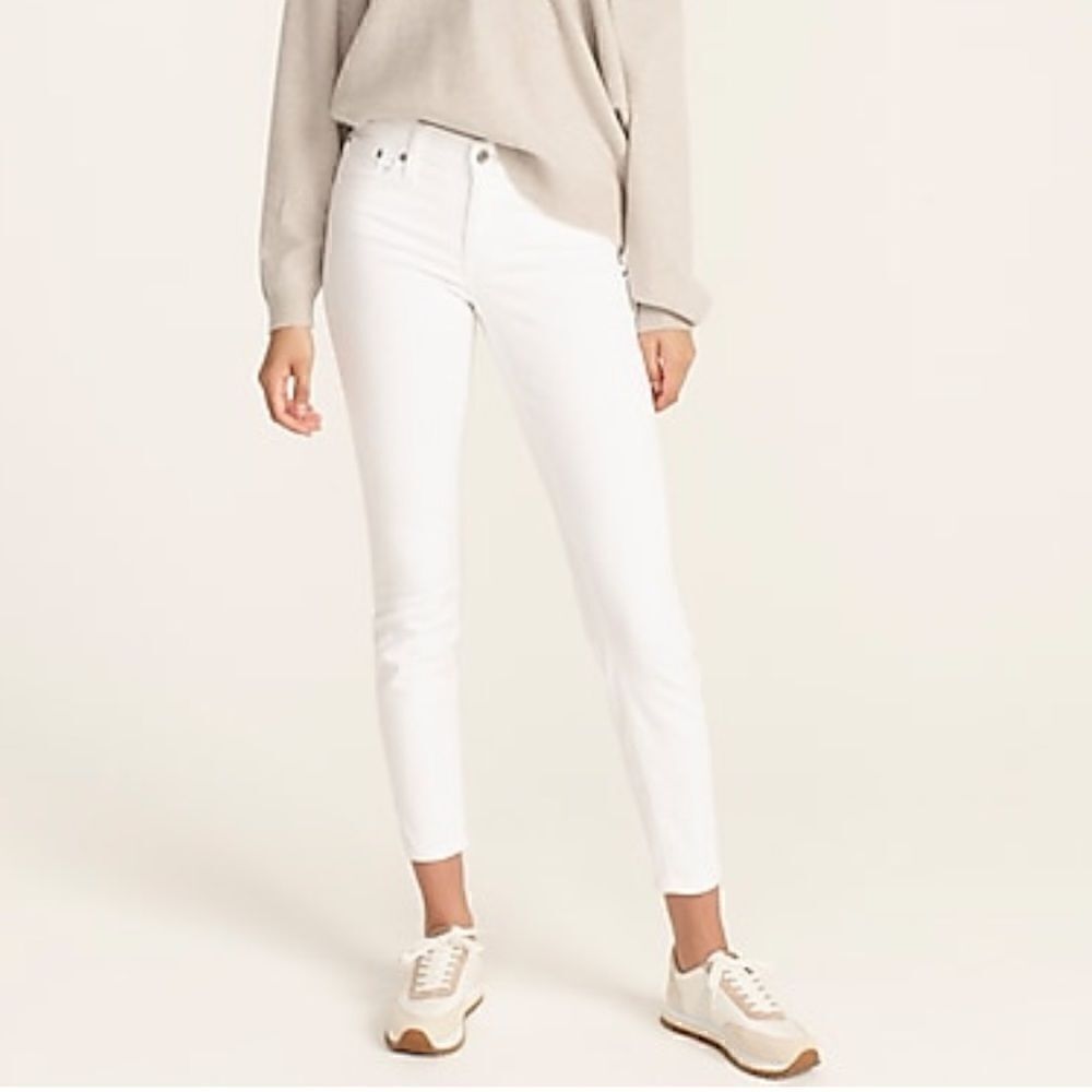 J. Crew Women’s Jeans Toothpick White 8” Inseam Size 29T NWT